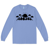 Colony Blue View Long Sleeve Tee - Unal Design