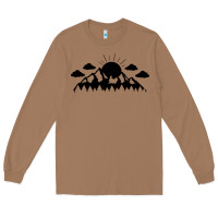 Toasted Coconut View Long Sleeve Tee - Unal Design