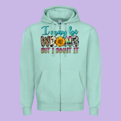 Zipper Hoodie i may be wrong but i doubt it
