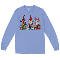 Colony Blue ho ho. ho gnomes Long Sleeve Tee - BarkalooDesign