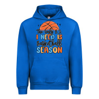 Cobalt the only b.s. i need is basketball season Urban Hoodie - MaliasSmallBusiness