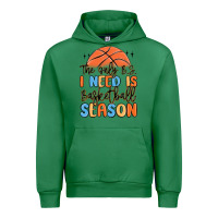 Emerald the only b.s. i need is basketball season Urban Hoodie - MaliasSmallBusiness