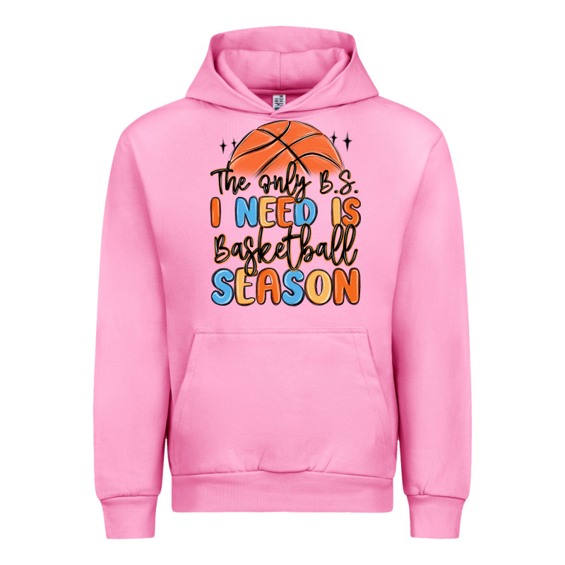 The Only B.s. I Need Is Basketball Season Urban Hoodie by MaliasSmallBusiness | Teevron