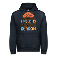 Navy the only b.s. i need is basketball season Urban Hoodie - MaliasSmallBusiness