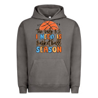 Pigment Tornado the only b.s. i need is basketball season Urban Hoodie - MaliasSmallBusiness