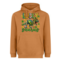 Meerkat Lucky saurus st.patricks day Heavyweight Hoodie - Neo Western