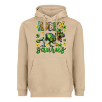 Mushroom Lucky saurus st.patricks day Heavyweight Hoodie - Neo Western