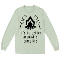 Matcha life is better around a campfire Long Sleeve Tee - Unal Design