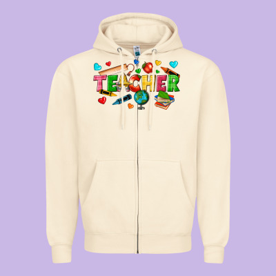 Zipper Hoodie teacher