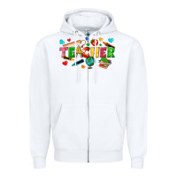 White teacher Zipper Hoodie - texasbilliewilder