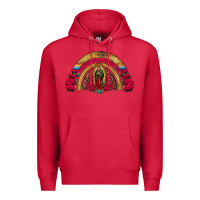 Cardinal lady of guadalupe rainbow Premium Hoodie - Jasminsmagicworld