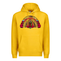 Lemon lady of guadalupe rainbow Premium Hoodie - Jasminsmagicworld