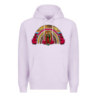 Lilac lady of guadalupe rainbow Premium Hoodie - Jasminsmagicworld