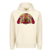 Sandshell lady of guadalupe rainbow Premium Hoodie - Jasminsmagicworld