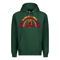 Sports Green lady of guadalupe rainbow Premium Hoodie - Jasminsmagicworld