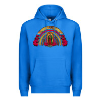 True Royal lady of guadalupe rainbow Premium Hoodie - Jasminsmagicworld