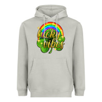 Moon Dust Lucky vibes st. patricks day Heavyweight Hoodie - Neo Western