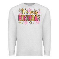 Oatmeal Heather it's my birthday Premium Sweatshirt - JahusDesignShop
