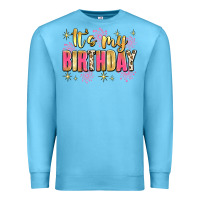 Ocean Blue it's my birthday Premium Sweatshirt - JahusDesignShop
