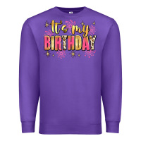 Purple it's my birthday Premium Sweatshirt - JahusDesignShop