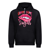 Black gimme some sugar Urban Hoodie - MaliasSmallBusiness