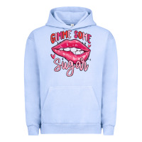 Pigment Grape Ice gimme some sugar Urban Hoodie - MaliasSmallBusiness