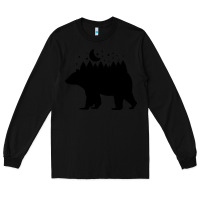 Black bear Long Sleeve Tee - Unal Design