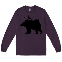 Plum bear Long Sleeve Tee - Unal Design