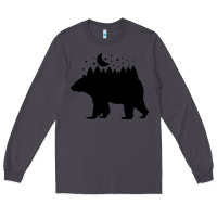 Smoke bear Long Sleeve Tee - Unal Design
