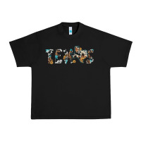 Black texas sunflower cowhide leopard texas map Urban Heavy Tee - Artiststas
