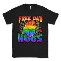 Black free dad hugs Classic Tee - Zillion Design Studio
