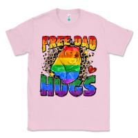 Bubblegum Pink free dad hugs Classic Tee - Zillion Design Studio