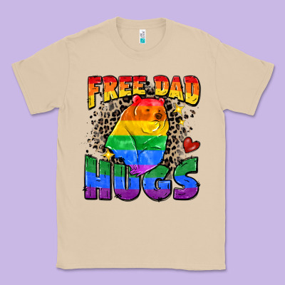 Classic Tee free dad hugs