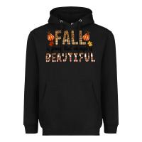 Black Fall Heavyweight Hoodie - CowhideDigitalArt