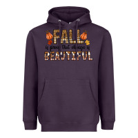 Plum Fall Heavyweight Hoodie - CowhideDigitalArt