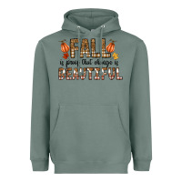 Sage Fall Heavyweight Hoodie - CowhideDigitalArt