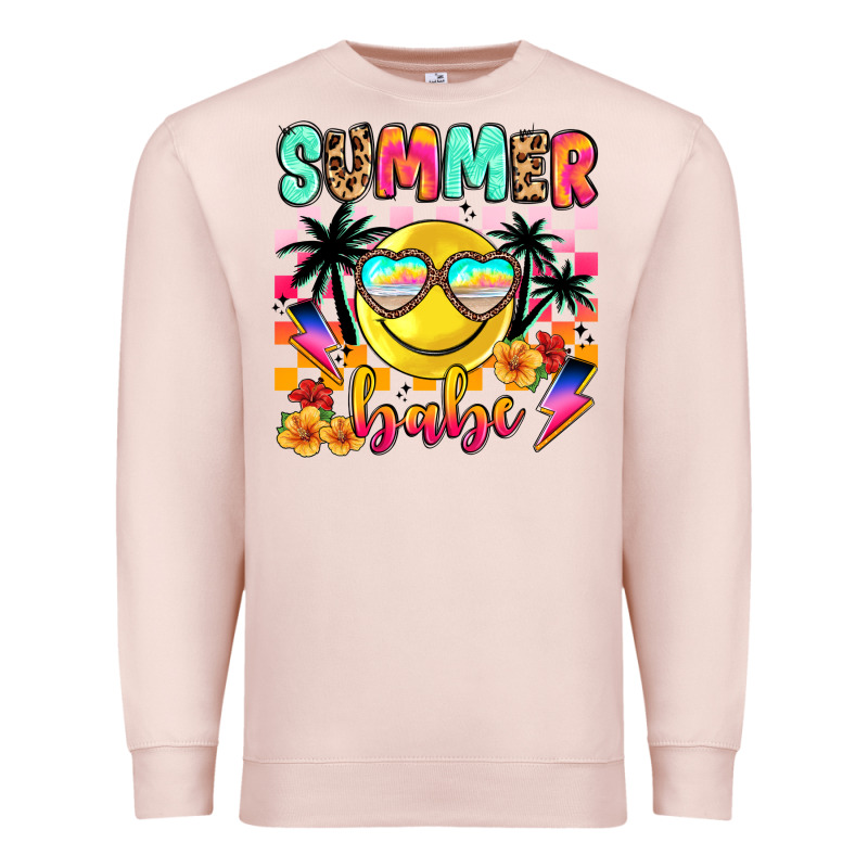 Summer Babe Premium Sweatshirt by JahusDesignShop | Teevron
