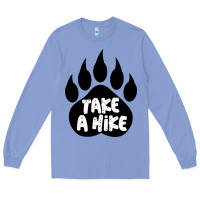 Colony Blue take a hike Long Sleeve Tee - Unal Design