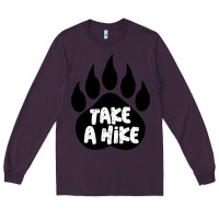 Plum take a hike Long Sleeve Tee - Unal Design