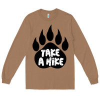 Toasted Coconut take a hike Long Sleeve Tee - Unal Design