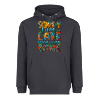 Smoke sorry i am late i didnt want to come Heavyweight Hoodie - HRA Design Shop