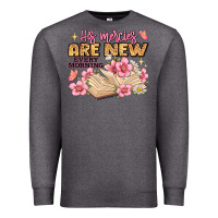 Charcoal Heather his mercies are new every morning lamentations 3 2 Premium Sweatshirt - JahusDesignShop