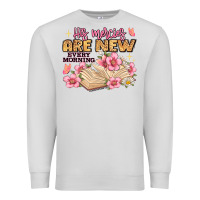 Dove Grey his mercies are new every morning lamentations 3 2 Premium Sweatshirt - JahusDesignShop