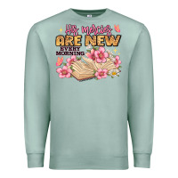 Seafoam his mercies are new every morning lamentations 3 2 Premium Sweatshirt - JahusDesignShop