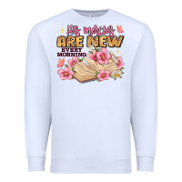 White his mercies are new every morning lamentations 3 2 Premium Sweatshirt - JahusDesignShop