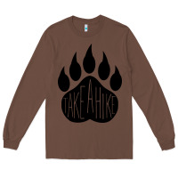 Chestnut take a hike Long Sleeve Tee - Unal Design