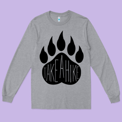 Long Sleeve Tee take a hike
