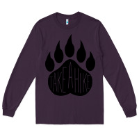 Plum take a hike Long Sleeve Tee - Unal Design