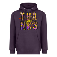 Plum give thanks Heavyweight Hoodie - CowhideDigitalArt
