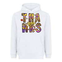 White give thanks Heavyweight Hoodie - CowhideDigitalArt